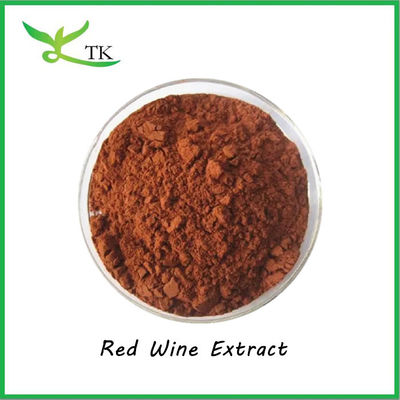 Wholesale Price Natural Red Wine Extract Powder 30% Red Wine Polyphenols