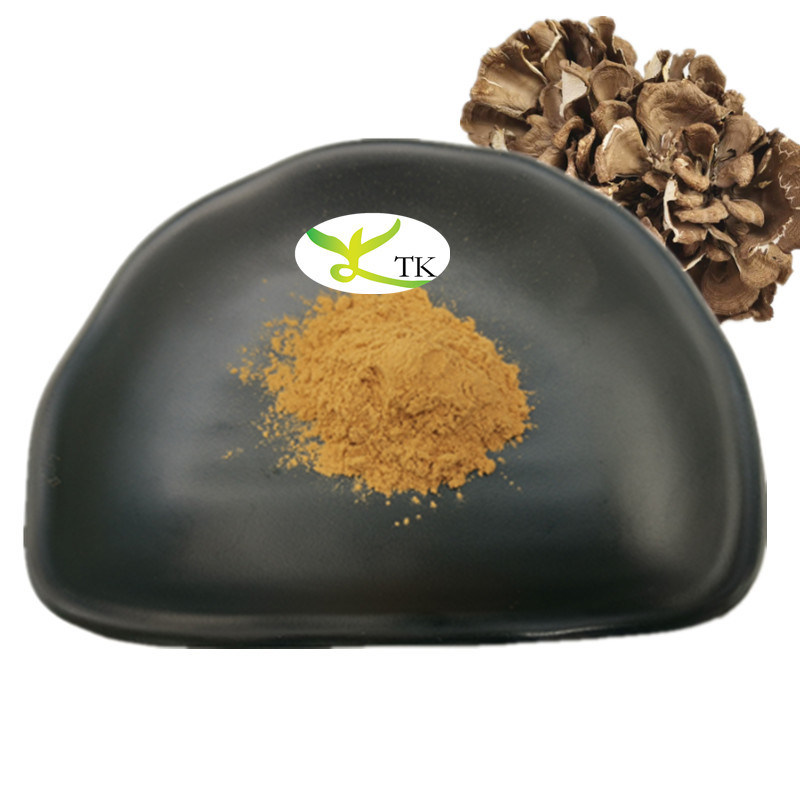 100% Natural Grifola Frondosa Maitake Mushroom Extract Powder Polysaccharides For Healthcare Supplement