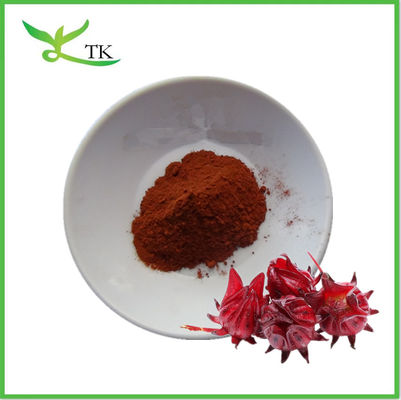 Dòng thực phẩm Hibiscus Flower Extract Hibiscus Juice Powder 100% hòa tan trong nước Instant Hibiscus Powder