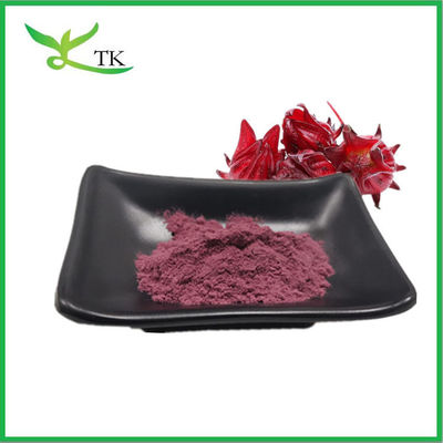 Bán nóng hoa Roselle tự nhiên tinh khiết bột Roselle chiết xuất bột thuốc nhuộm thực phẩm
