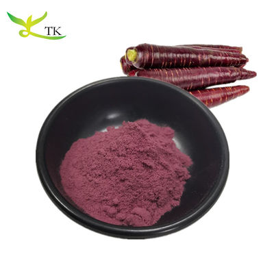 100% chất lượng thực phẩm tự nhiên Anthocyanins Kháng oxy hóa Nước ép cà rốt đen bột Xá cà rốt đen màu tím