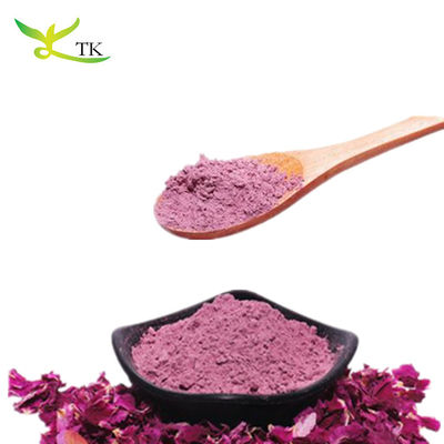 Natural Dried Rose Petals Instant Powder Red Rose Petal Powder cho thực phẩm và đồ uống