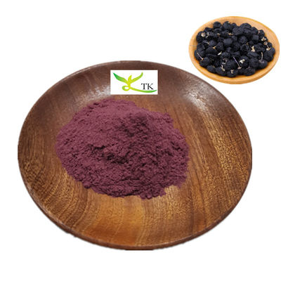 100% Trung Quốc tự nhiên Black Goji Berry bột Black Wolfberry trái cây chiết xuất 1% ~ 25% Anthocyanin