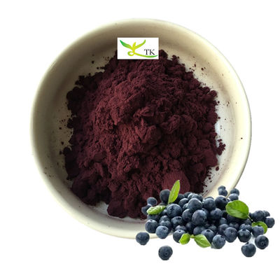 Giá tốt nhất bán buôn tự nhiên 25% chiết xuất quả việt quất bột Anthocyanin 5% chất lượng thực phẩm