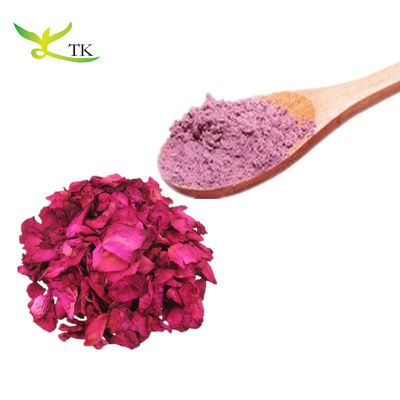 100% chất lượng thực phẩm tự nhiên Chất chiết xuất hoa hồng đỏ Rose Petal Extract Powder
