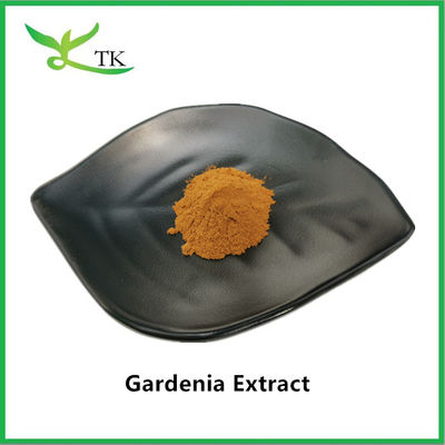 Mực thực phẩm tự nhiên tinh khiết Gardenia Jasminoides chiết xuất bột Geniposide 10%
