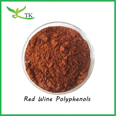Polyphenol trong rượu vang đỏ chống oxy hóa tự nhiên 30% Bột chiết xuất rượu vang đỏ
