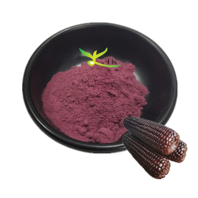 100% chiết xuất ngô màu tím tự nhiên Anthocyanins 5% ~ 25% chiết xuất hạt ngô màu tím bột chất lượng thực phẩm